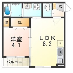 加美駅 徒歩13分 2階の物件間取画像